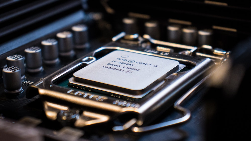 High-performance industrial CPU integrated on an embedded motherboard and PLC system for smart factory automation solutions with zero supply chain risks.